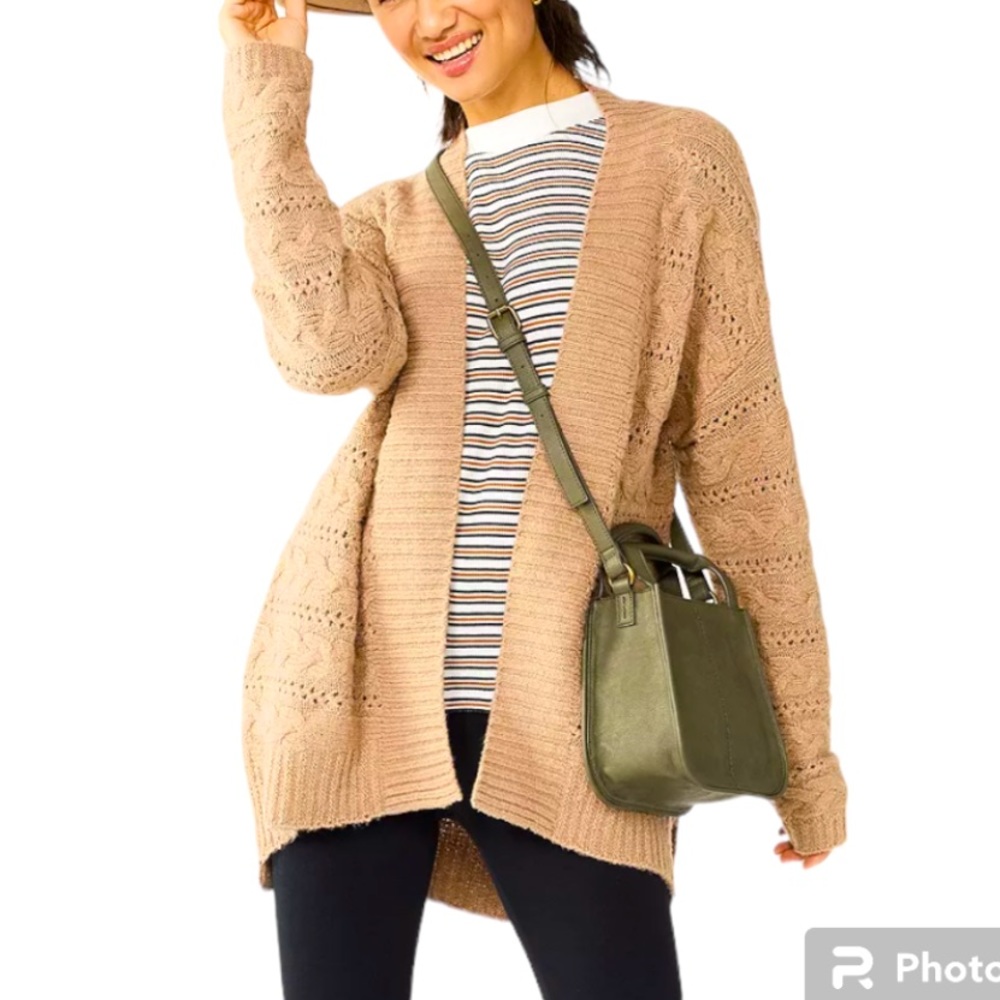 NWT Womens’ Goods For Life Sonoma Plush Cardigan XL